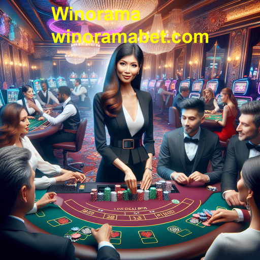 A Emoção do Live Casino no Winorama